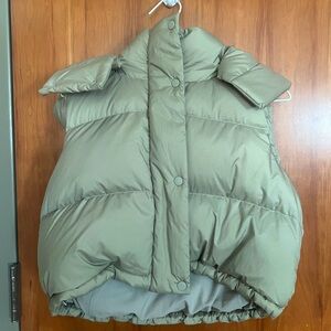 lululemon wunder puff super cropped vest